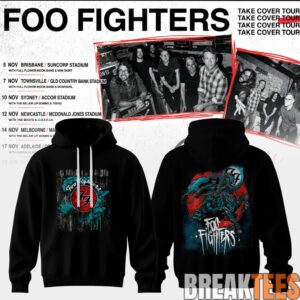Foo Fighters Take Cover AU-NZ Tour Special Hoodie 1