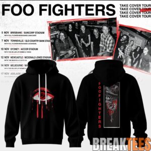 Foo Fighters Take Cover AU-NZ Tour Special Hoodie 2