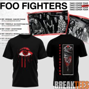 Foo Fighters Take Cover AU-NZ Tour Special Tee 2 Foo Fighters Take Cover AU-NZ Tour Special Tee 2