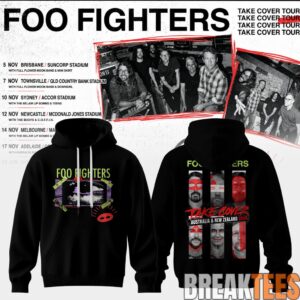 Foo Fighters Take Cover AU-NZ Tour Special Hoodie 4