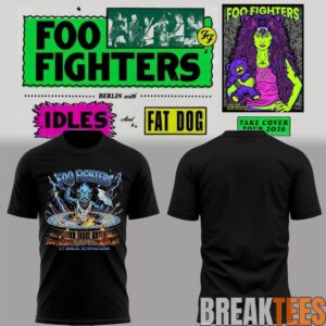 Foo Fighters 🎸🎤 “Take Cover Tour 2026” 2D T-Shirt