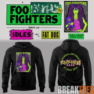 Foo Fighters Take Cover Tour 2026 Limited Hoodie