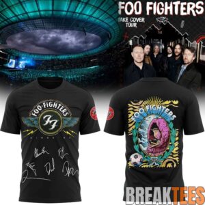 Foo Fighters Take Cover Tour 2026–2027 Ford Field – Detroit, Michigan Shirt