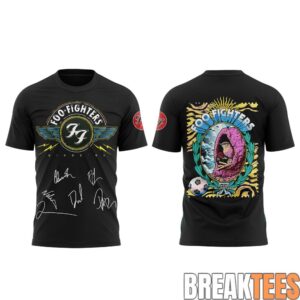 Foo Fighters Take Cover Tour 2026–2027 Ford Field – Detroit, Michigan Shirt 1