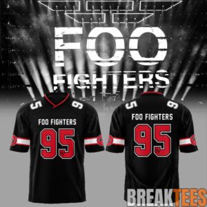 Foo Fighters Take Cover Tour 2026–2027 Special Football Jersey