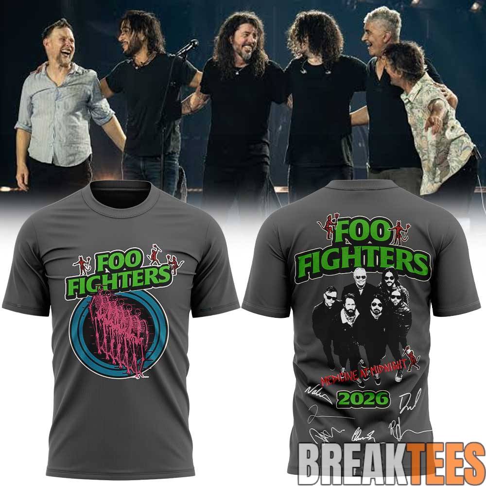 Foo Fighters x Liverpool Anfield Stadium Limited Shirt Foo Fighters x Liverpool Anfield Stadium Limited Shirt
