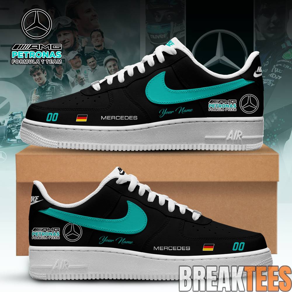 Formula One x Mercedes Special Edition Air Force 1 Custom Formula One x Mercedes Special Edition Air Force 1 Custom