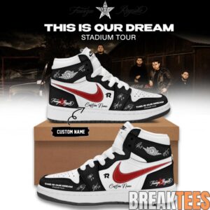 Fuerza Regida “This Is Our Dream Stadium Tour” 2026 Limited Edition Signature AJ1 Shoes 1