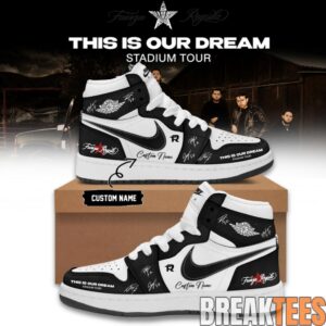 Fuerza Regida “This Is Our Dream Stadium Tour” 2026 Limited Edition Signature AJ1 Shoes 2