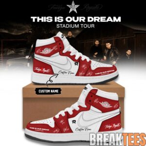 Fuerza Regida “This Is Our Dream Stadium Tour” 2026 Limited Edition Signature AJ1 Shoes 3