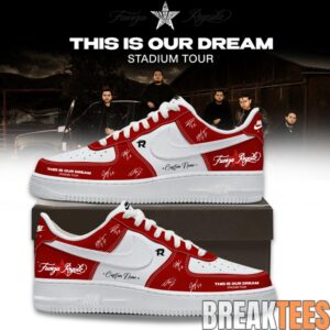 Fuerza Regida “This Is Our Dream Stadium Tour” 2026 Limited Edition Signature AF1 Shoes 3 Fuerza Regida This Is Our Dream Stadium Tour 2026 Limited Edition Signature Shoes 4 2