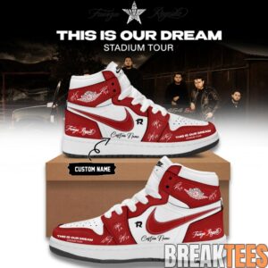 Fuerza Regida “This Is Our Dream Stadium Tour” 2026 Limited Edition Signature AJ1 Shoes 4