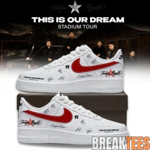 Fuerza Regida “This Is Our Dream Stadium Tour” 2026 Limited Edition Signature AF1 Shoes 6 Fuerza Regida “This Is Our Dream Stadium Tour” 2026 Limited Edition Signature AF1 Shoes 6