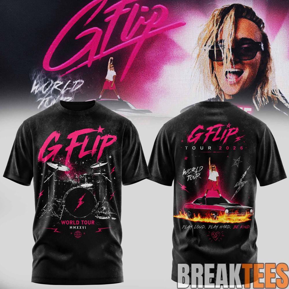 G Flip World Tour 2026 Premium T-Shirt G Flip World Tour 2026 Premium T-Shirt