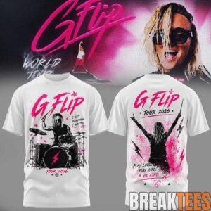 G Flip World Tour 2026 Premium T-Shirt 3 G Flip World Tour 2026 Premium T-Shirt 3
