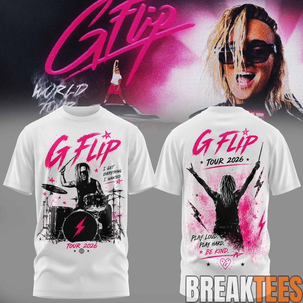 G Flip World Tour 2026 Premium T-Shirt G Flip World Tour 2026 Premium T-Shirt