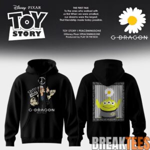 G-Dragon × Toy Story 5 Alien Daisy Edition Hoodie