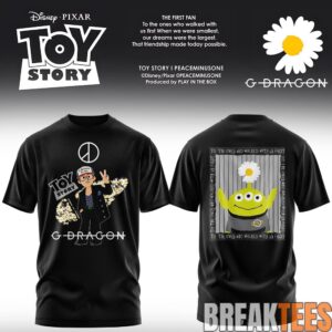 G-Dragon × Toy Story 5 Alien Daisy Edition Shirt