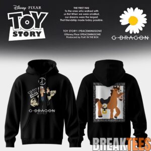 G-Dragon × Toy Story 5 Bullseye Daisy Edition Hoodie