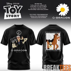 G-Dragon × Toy Story 5 Bullseye Daisy Edition Shirt