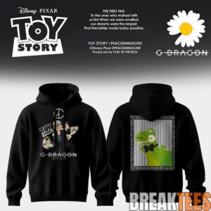 G-Dragon × Toy Story 5 Daisy Rex Artwork Edition Hoodie