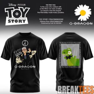 G-Dragon × Toy Story 5 Daisy Rex Artwork Edition Shirt