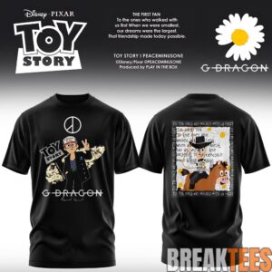 G-Dragon × Toy Story 5 Woody & Bullseye Edition Shirt