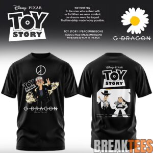 G-Dragon × Toy Story 5 Woody & Buzz Special Edition Shirt