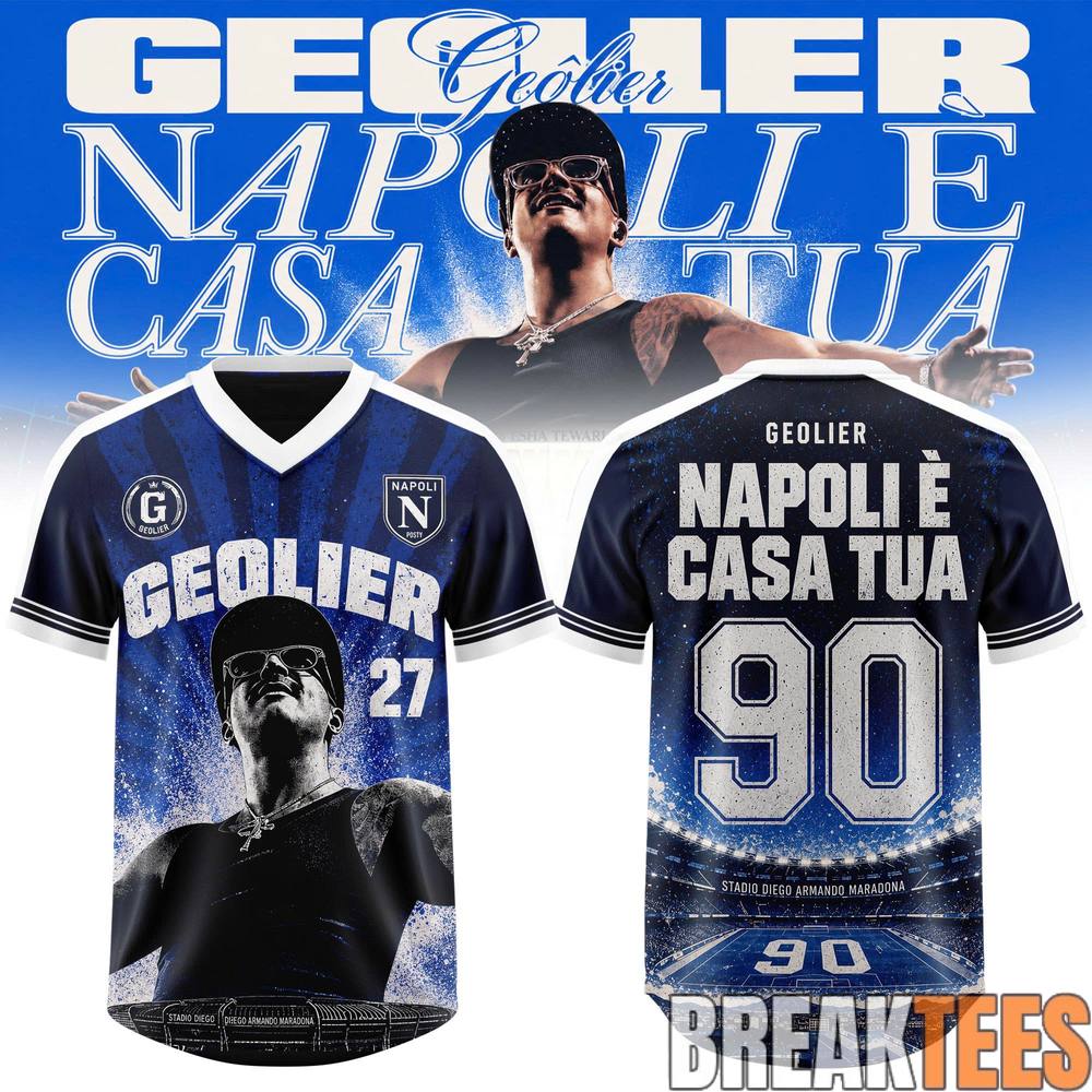 Geolier Napoli È Casa Tua ’27 Hometown Jersey Geolier Napoli È Casa Tua ’27 Hometown Jersey