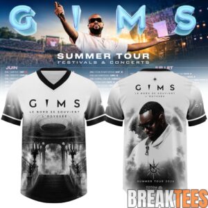 Gims Summer Tour 2026 Tour Special Jersey 2