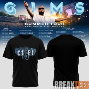 Gims Summer Tour 2026 Special Tee 1 Gims Summer Tour 2026 Special Tee 1