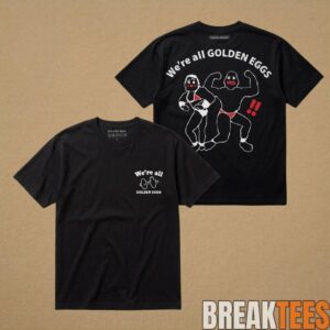 Golden Eggs Meme Shirt Funny Black Graphic Tee