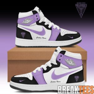 Golden State Valkyries Air Jordan 1 Sneaker Custom For Fans
