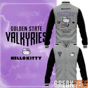 Golden State Valkyries WNBA x Hello Kitty 2026 Special Edition Jacket