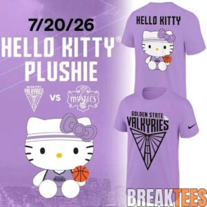 Golden State Valkyries x Hello Kitty Purple 2026 Special Shirt