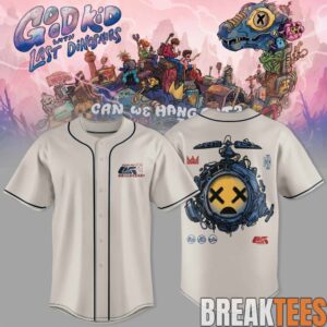 Good Kid × Last Dinosaurs – Can We Hang Out Tour 2026 Baseball Jersey 1