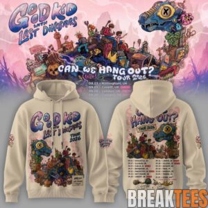 Good Kid × Last Dinosaurs – Can We Hang Out Tour 2026 Hoodie