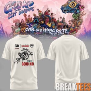 Good Kid × Last Dinosaurs – Can We Hang Out Tour 2026 Shirt 2D