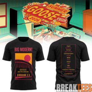 Goose Summer Tour 2026 Shirt 3D 3