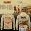 Gorillaz The Mountain Tour 2026 Pink Hoodie