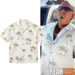 Grand Theft Auto VI GTA 6 Brian Heder Tropical Palm Tree Hawaiian Shirt