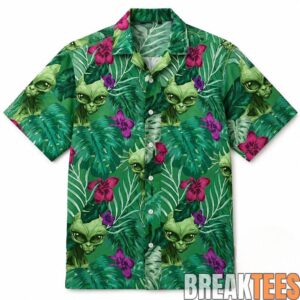 Grand Theft Auto VI GTA 6 Cal Hampton Alien Tropical Hawaiian Shirt 1