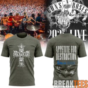 Guns N’ Roses x World Tour 2026 T-Shirt 1