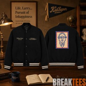 HBO x KidSuper The Life Larry And The Pursuit of Unhappiness Bomber Jacket