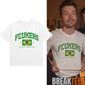 Harry Styles Fcukers South America Brazil 2D Shirt