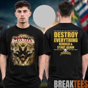 Hatebreed Merch The Summer Slaughter 2026 Tour Destroy Everything Unisex Shirt