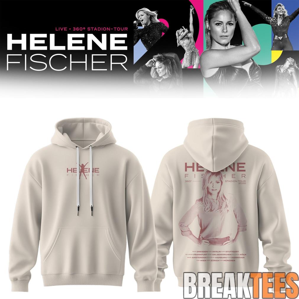 Helene Fischer – 360° Stadion Tour 2026 Hoodie Helene Fischer – 360° Stadion Tour 2026 Hoodie