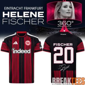 Helene Fischer 360° Stadion Tour 2026 x Eintracht Frankfurt Signature Jersey 3
