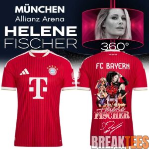 Helene Fischer 360° Stadion Tour in Allianz Arena-FC Bayern Munich Signature Limited Soccer Jersey