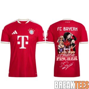 Helene Fischer 360° Stadion Tour in Allianz Arena-FC Bayern Munich Signature Limited Soccer Jersey 2
